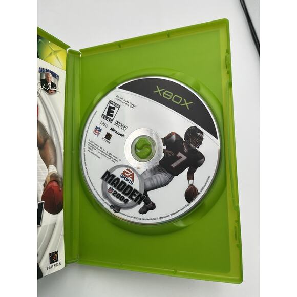 Madden NFL 2004 Microsoft Xbox, 2003 Complete w/ Manual Tested Working VG - Picture 7 of 8